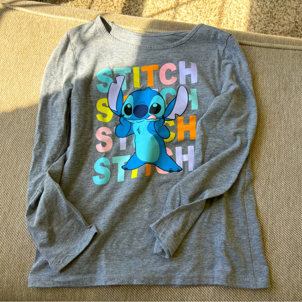 Disney Stitch long sleeve shirt. Gently used, check out my other items for sale.